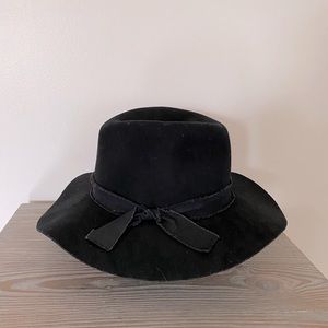 Sole society wide brimmed wool hat
